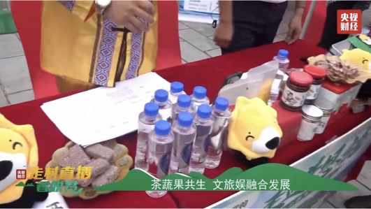 央視走村直播看脫貧：恩施洞下槽村好水好茶 蘇寧直播帶貨助銷全國(圖4)