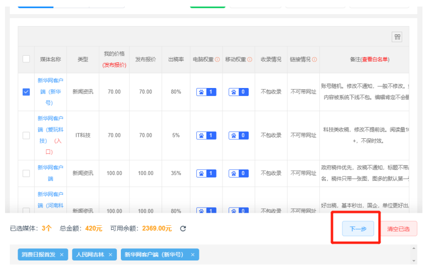 2023媒體管家PR發(fā)布-新聞發(fā)布軟文發(fā)稿操作流程(圖6) 2023媒體管家PR發(fā)布-新聞發(fā)布軟文發(fā)稿操作流程(圖6)