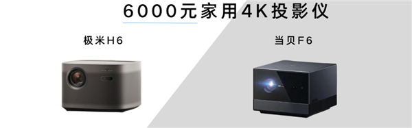 2023年618家用4K投影儀怎么選？極米H6和當(dāng)貝F6誰(shuí)更好？(圖1)