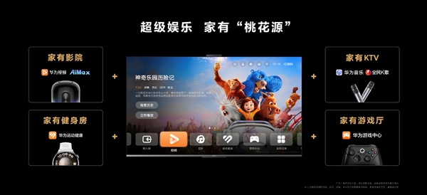 75寸首發(fā)僅5499元！華為發(fā)布Vision智慧屏3：自研畫質(zhì)、720p秒變4K(圖8)