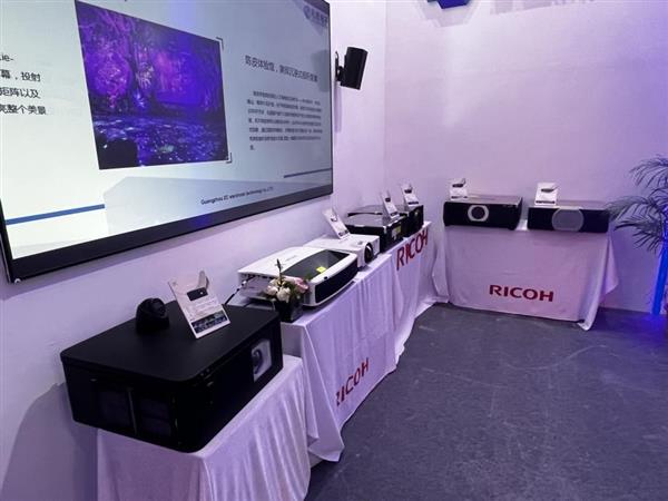 理光參展2023 GETshow  “花域密境”沉浸式體驗秀和零仰角新品RU336ST大受好評(圖4)